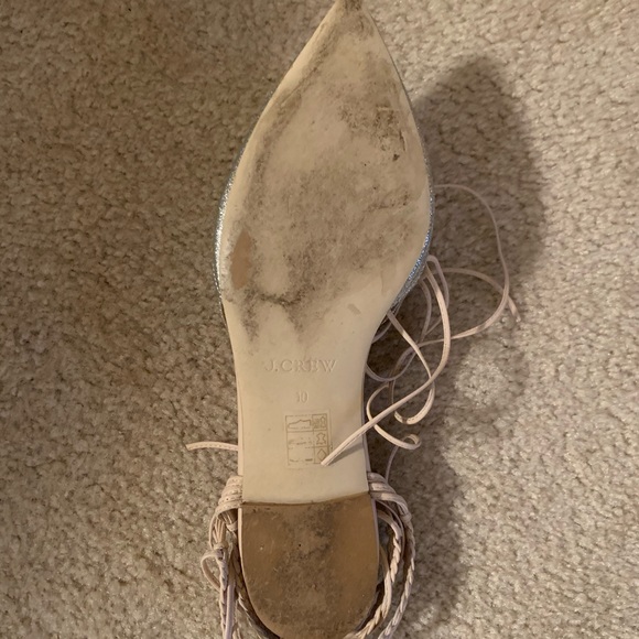 J.Crew Slingback Glitter Flats - Picture 3 of 4